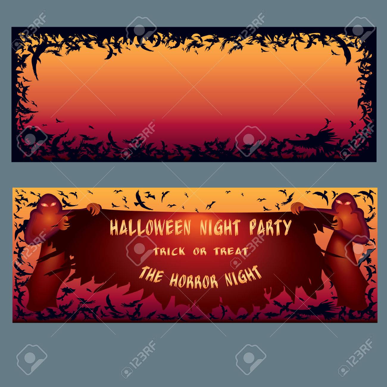 Halloween Invitation Background 2022