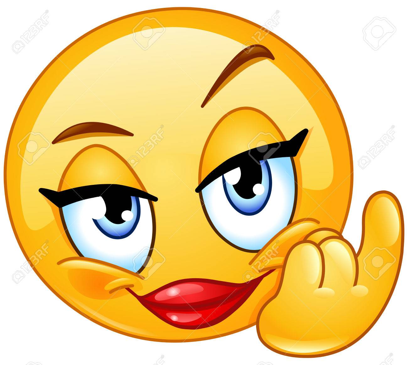 Female Emoticon Showing Beckoning Or Come Here Hand Gesture Royalty Free Cliparts Vectors And Stock Illustration Image Female Emoticon Showing Beckoning Or Come Here Hand Gesture Royalty Free Cliparts Vectors And Stock Illustration Image