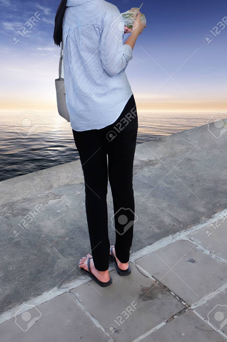 sky blue shirt black jeans