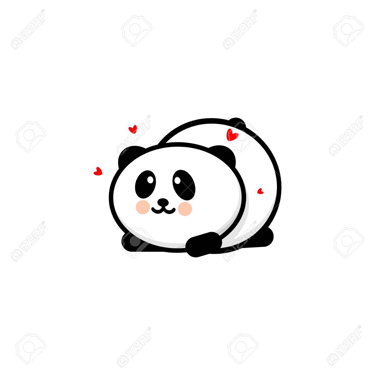 愛と再生ベクトル図では クマの赤ちゃんのロゴ 新しいデザインでかわいいパンダ ライン アート中国テディベア黒色記号 シンプルな画像 動物と心と写真のイラスト素材 ベクタ Image 愛と再生ベクトル図では クマの赤ちゃんのロゴ 新しいデザインでかわいいパンダ ライン アート中国テディベア黒色記号 シンプルな画像 動物と心と写真のイラスト素材 ベクタ Image
