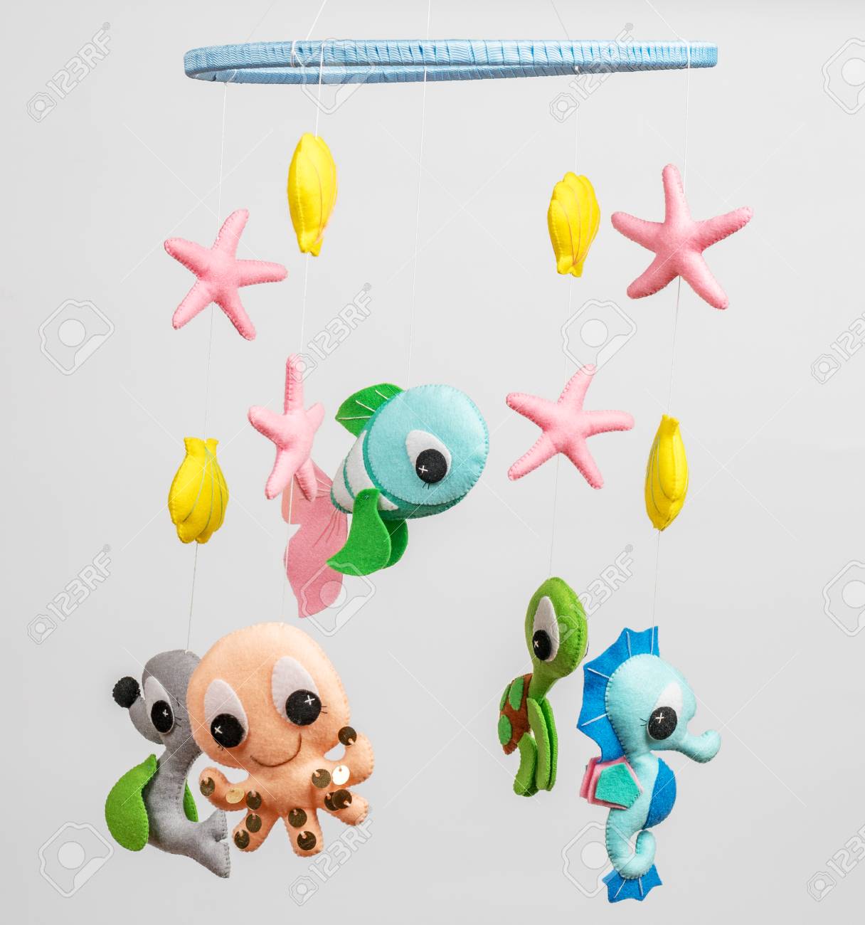sea animal baby mobile