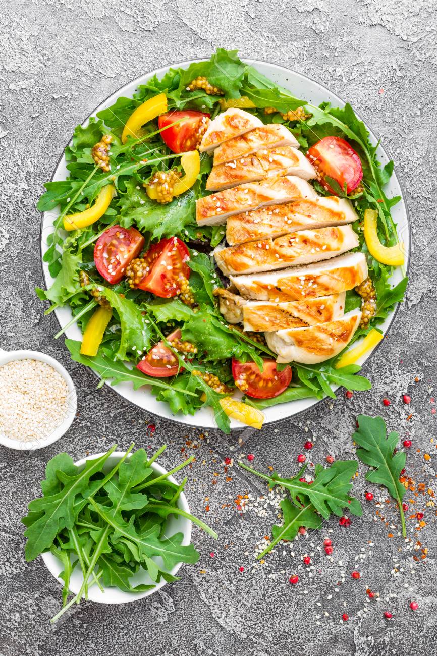 Chicken breast arugula recipe