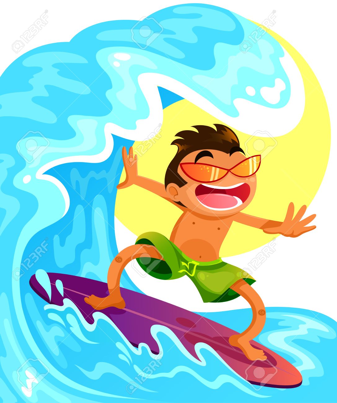 Cartoon Guy Surfing On His Surfboard Royalty Free Cliparts Vectors And Stock Illustration Image Cartoon Guy Surfing On His Surfboard Royalty Free Cliparts Vectors And Stock Illustration Image