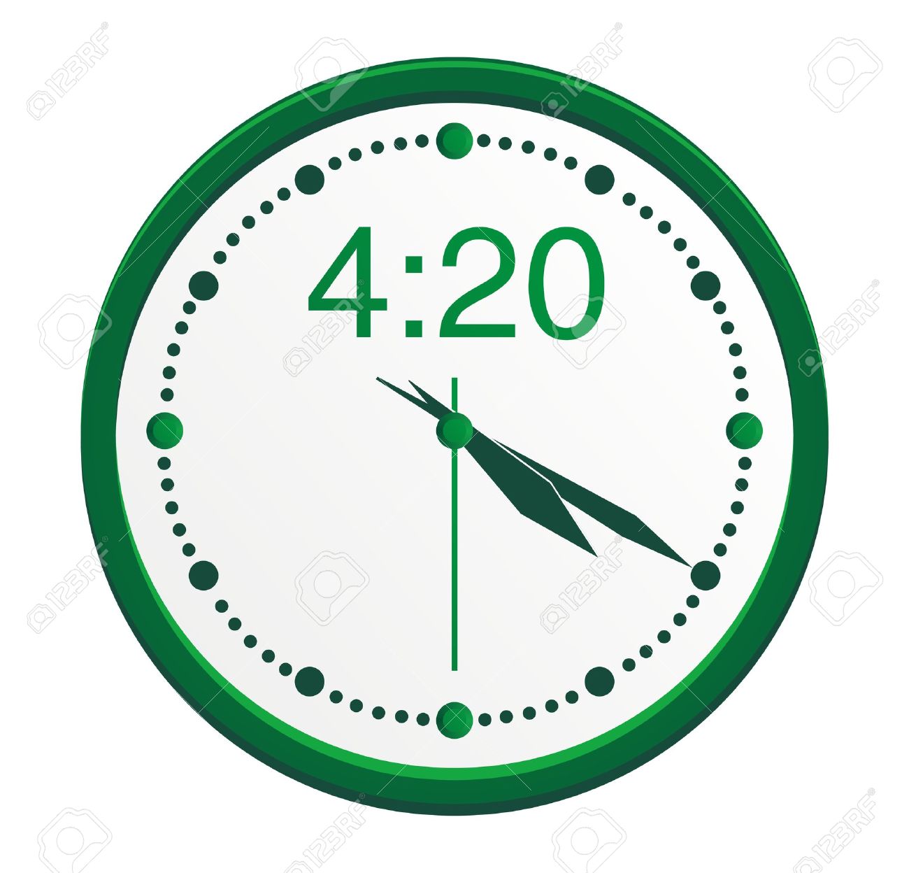 4 20 clock royalty