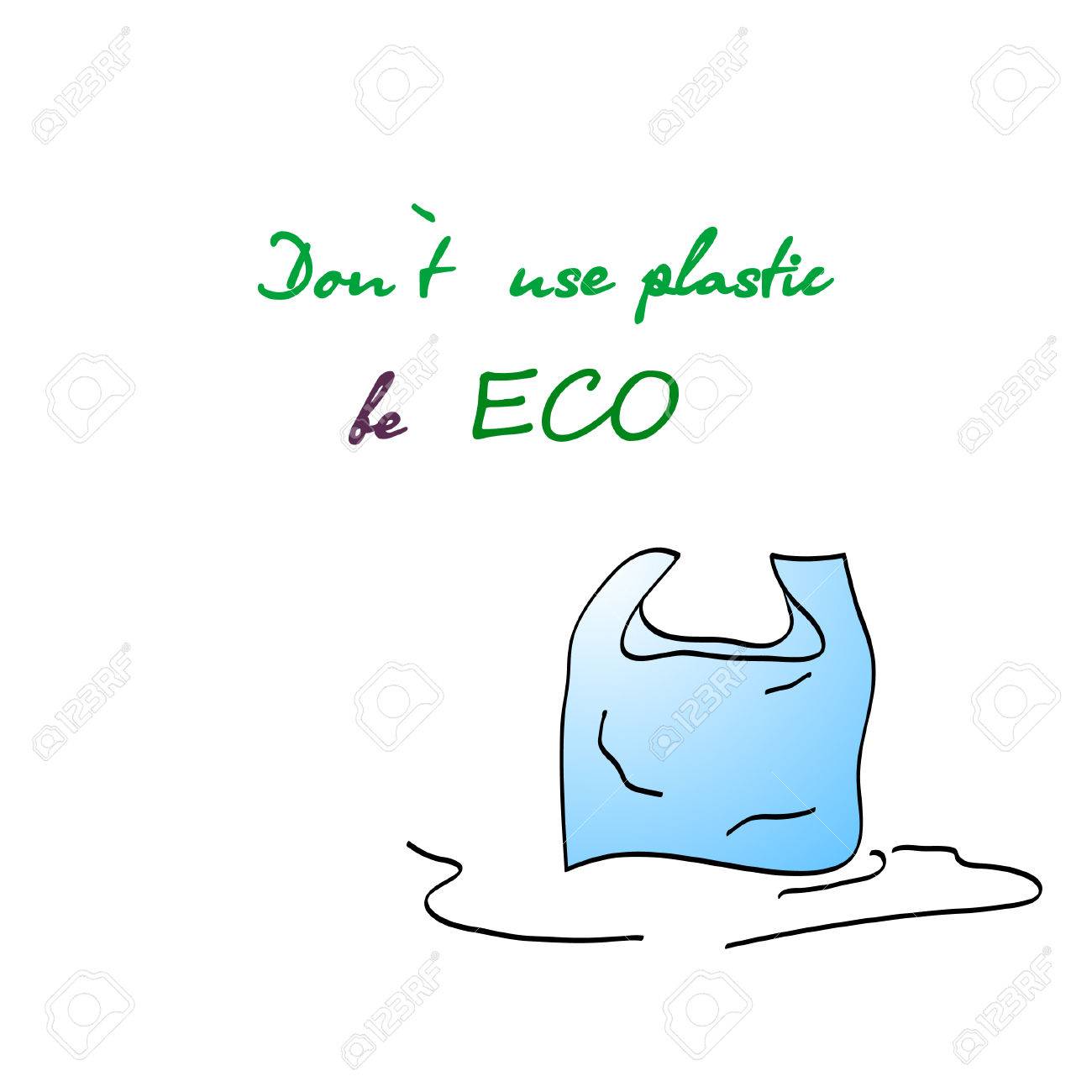 ビニール袋を塗装 環境スローガン 地球を救うないプラスチックのイラスト素材 ベクタ Image ビニール袋を塗装 環境スローガン 地球を救うないプラスチックのイラスト素材 ベクタ Image