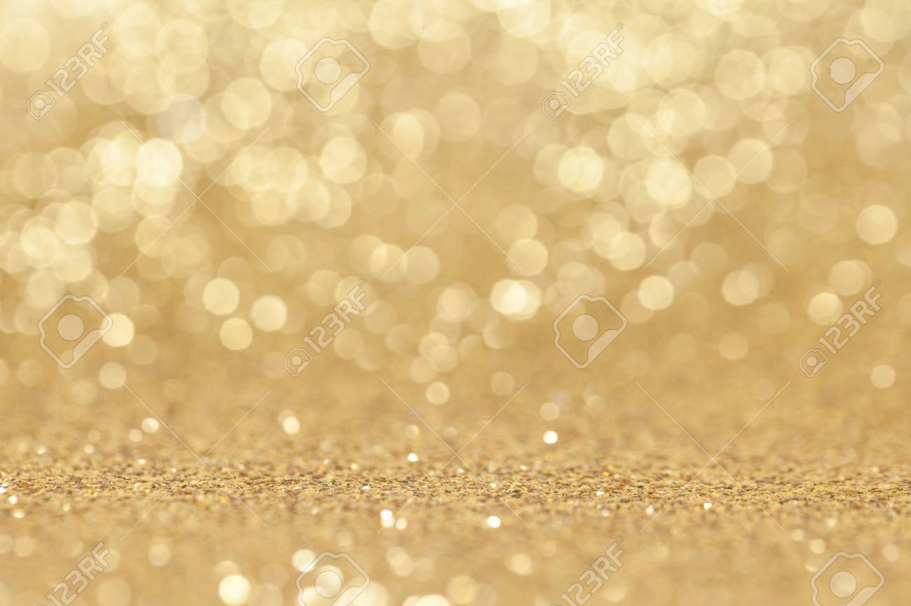 abstract golden glitter light bokeh holiday party background stock holiday party background