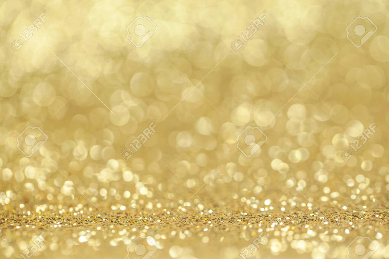 abstract golden glitter light bokeh holiday party background stock holiday party background