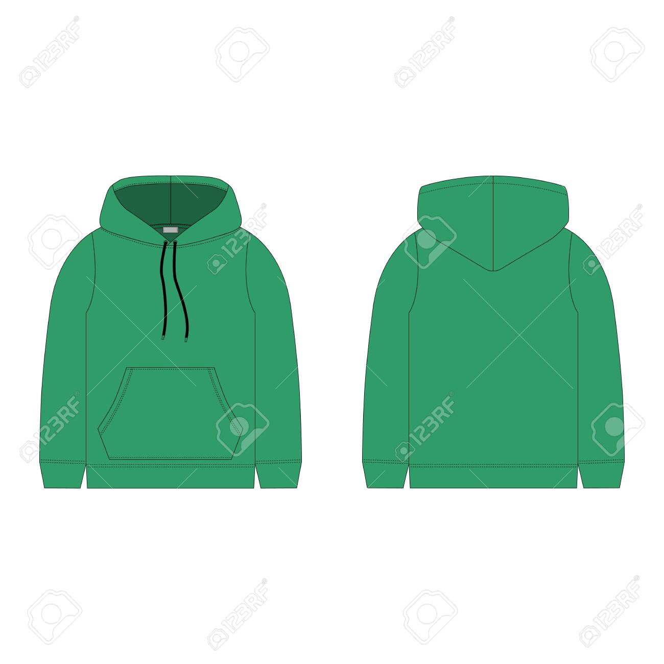 kids green hoodie