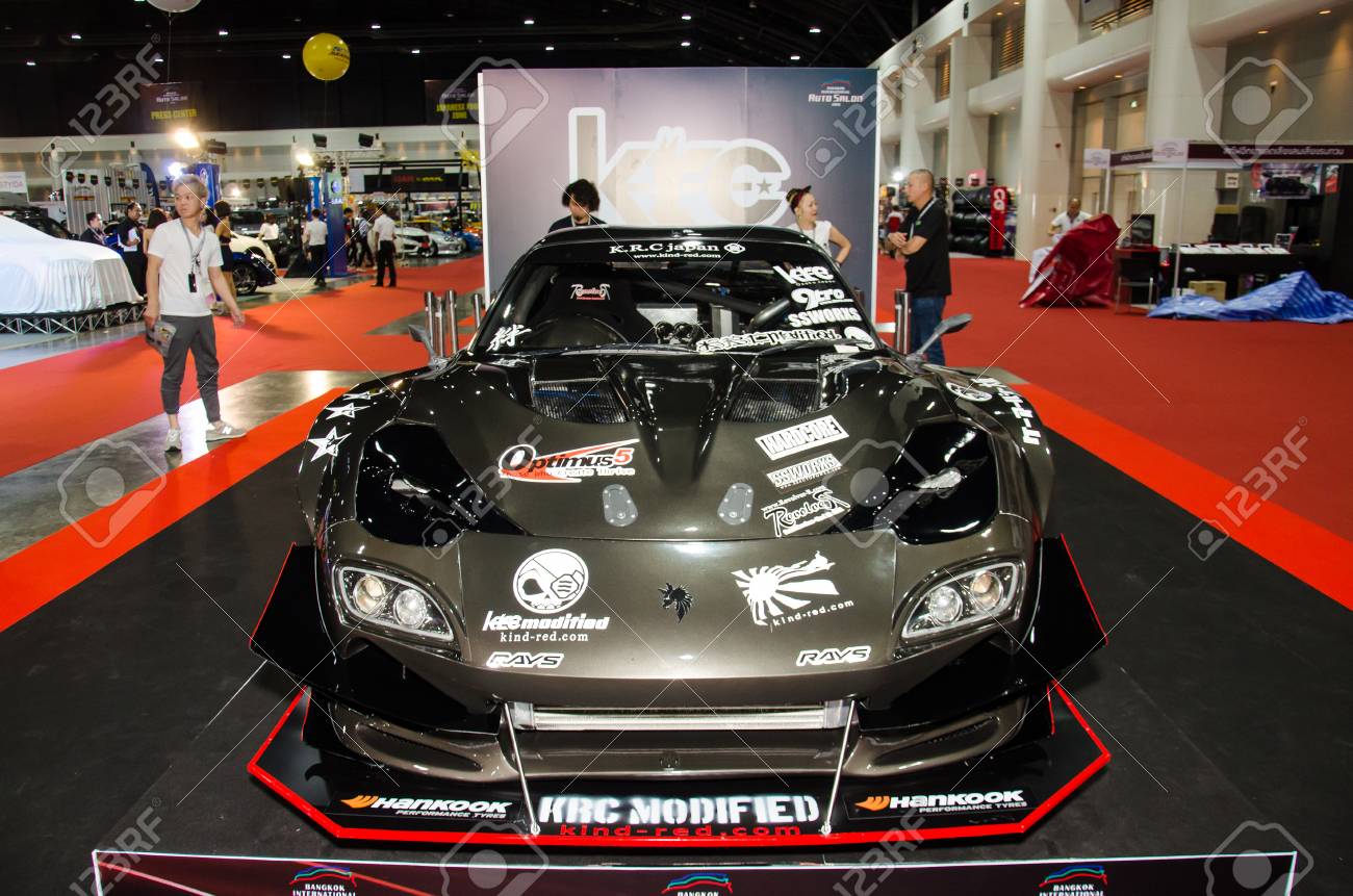 Mazda Rx7 2016 >> Nonthaburi June 22 Mazda Rx 7 Krc Car On Display At Bangkok Mazda Rx7 2016 >> Nonthaburi June 22 Mazda Rx 7 Krc Car On Display At Bangkok
