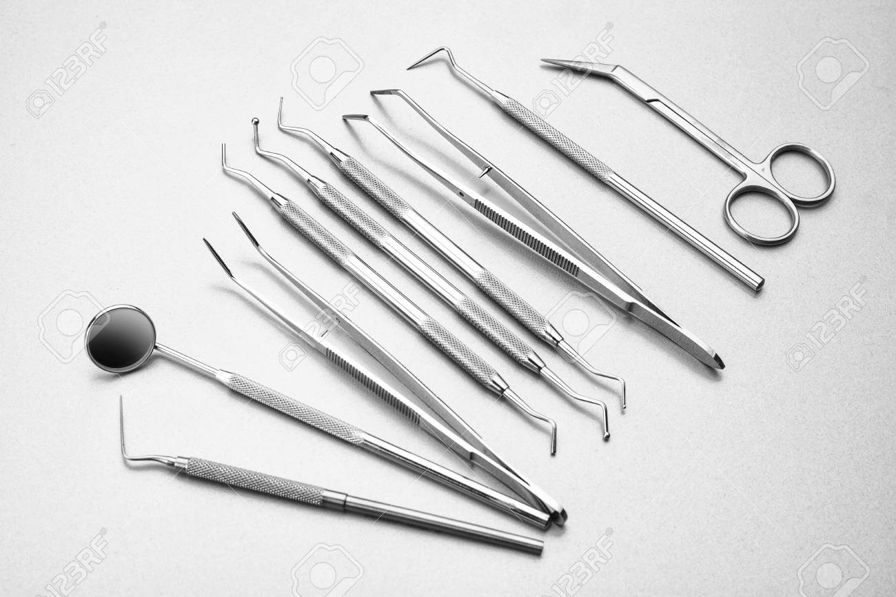 closeup of professional dental
