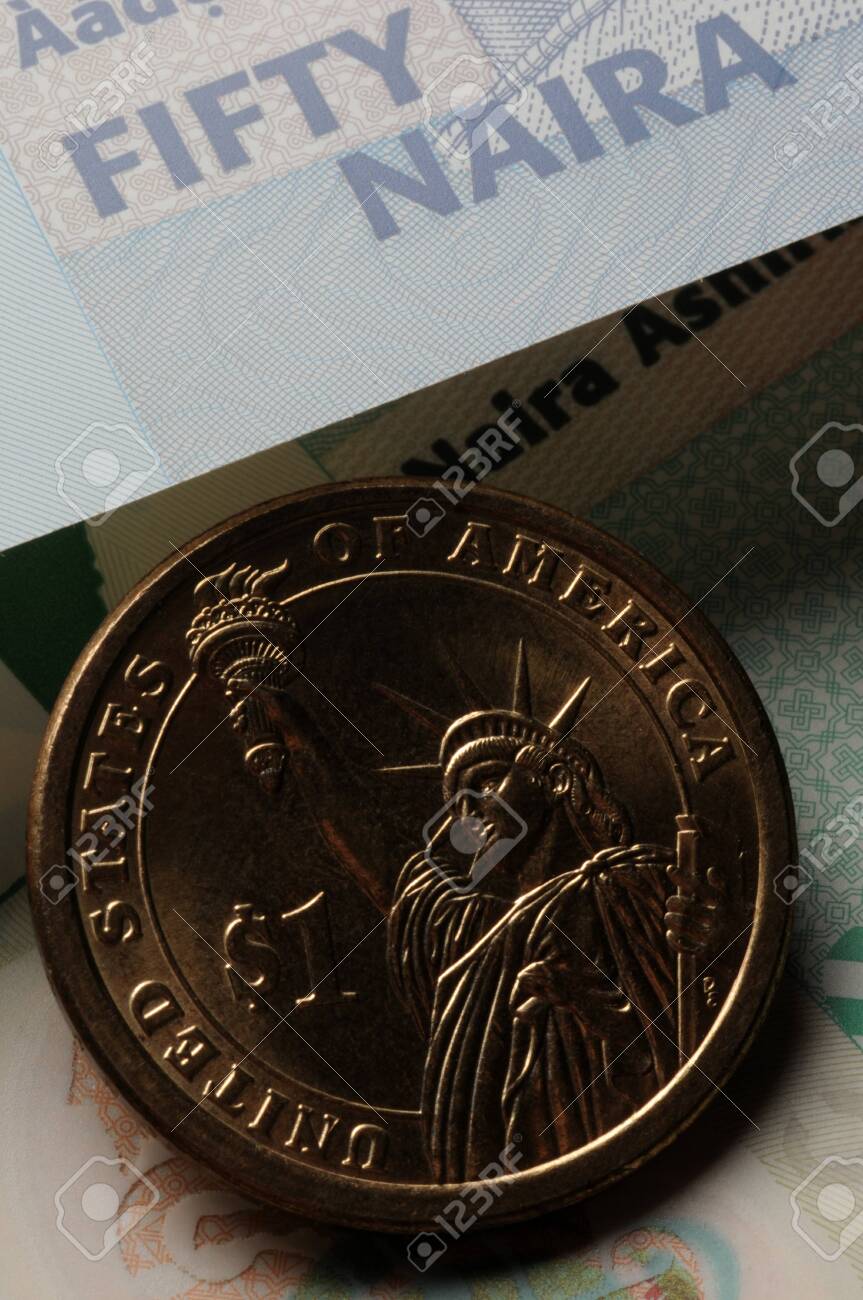 Us Dollar On Nigerian Naira Stock Photo Picture And Royalty Free Image Image 135734817