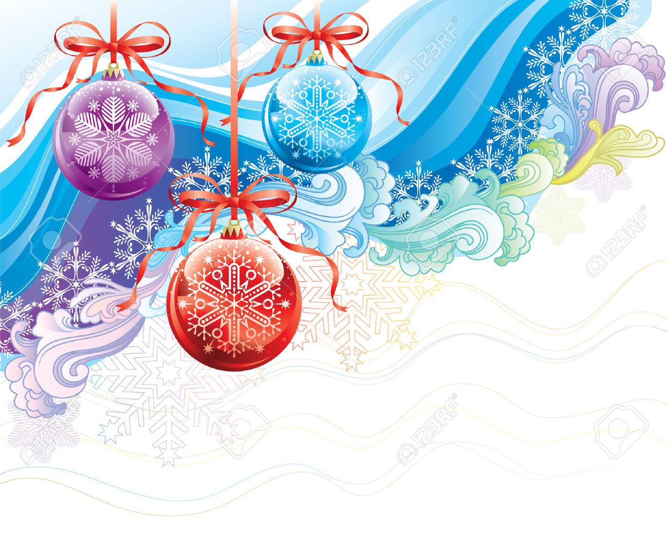 Beautiful Christmas Ornaments beautiful christmas ornaments background, vector illustration Beautiful Christmas Ornaments beautiful christmas ornaments background, vector illustration