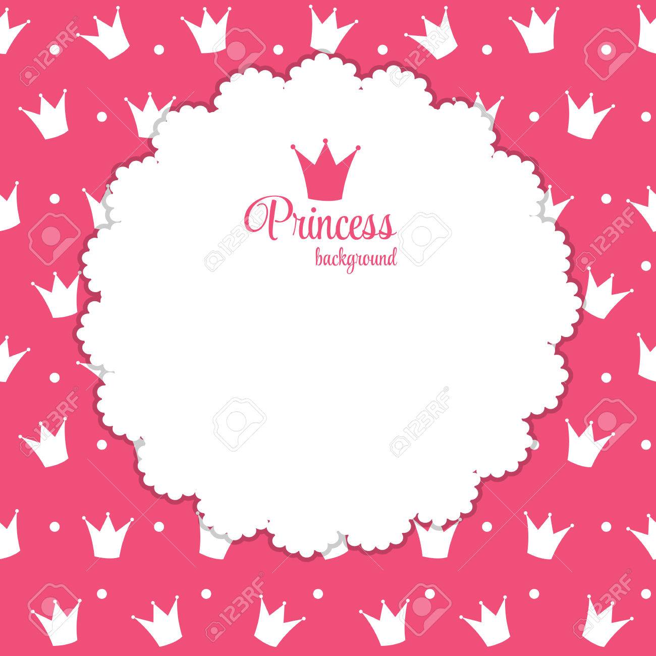 プリンセス クラウン背景ベクトル イラスト のイラスト素材 ベクタ Image