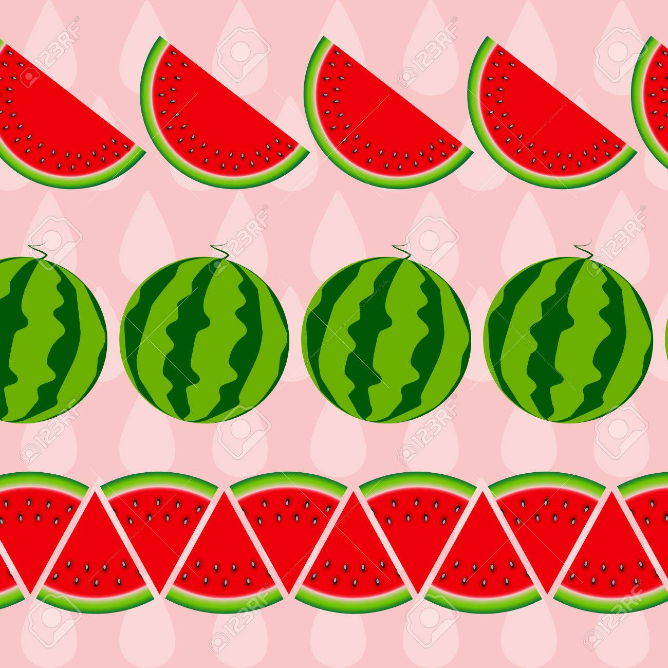 スイカのベクトル図から背景 のイラスト素材 ベクタ Image