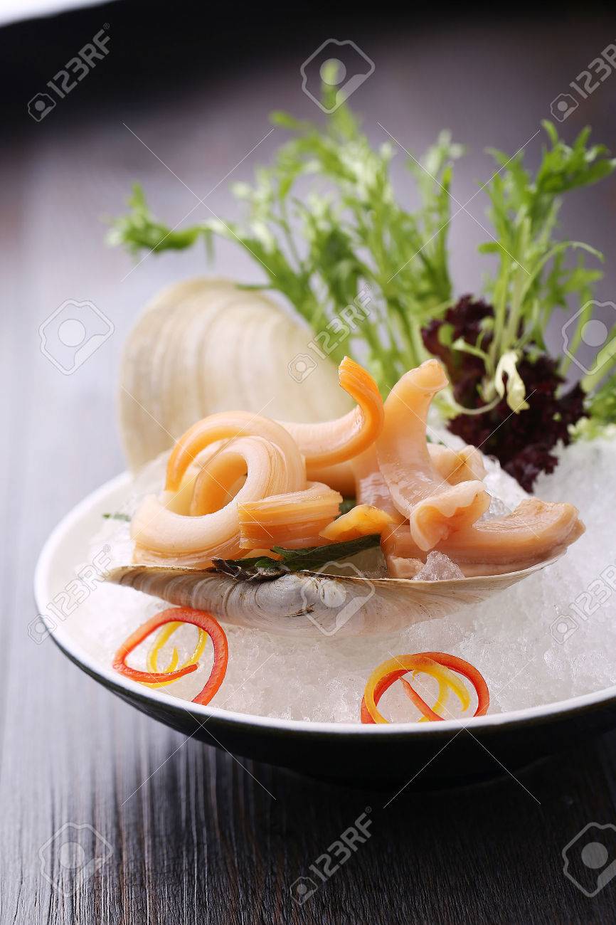 みる貝刺身 の写真素材 画像素材 Image