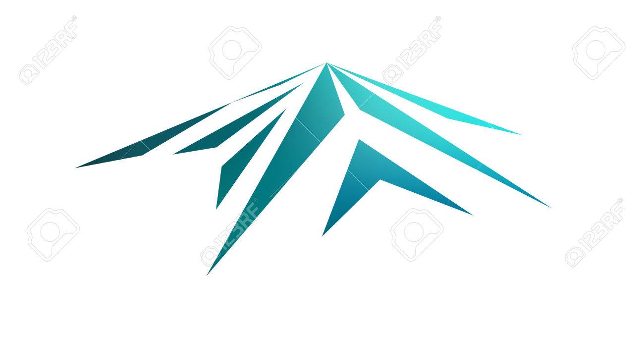 Logo Emblem Of Snow Mountain Peak (Mont Blanc). Stock Photo, Picture and  Royalty Free Image. Image 77185536., image size:1300x682