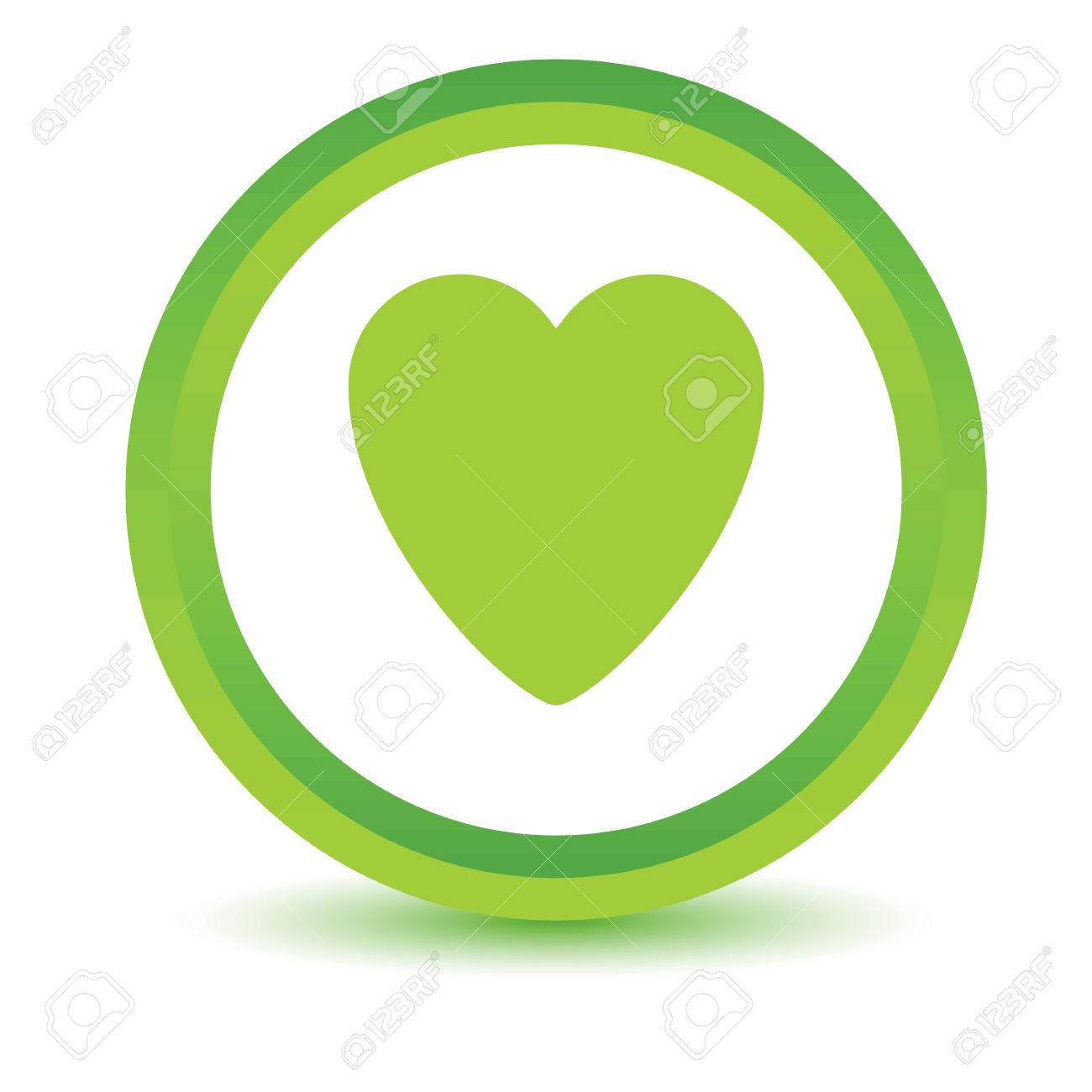 Green Heart Icon Royalty Free Cliparts Vectors And Stock Illustration Image 32