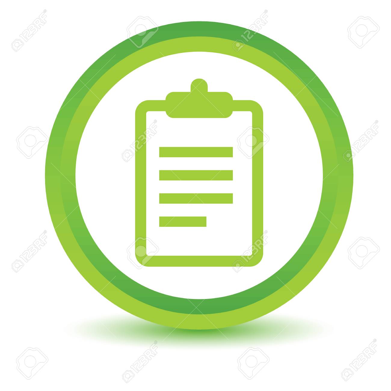 Green List Icon Royalty Free SVG, Cliparts, Vectors, and Stock  Illustration. Image 38320379., image size:1300x1300