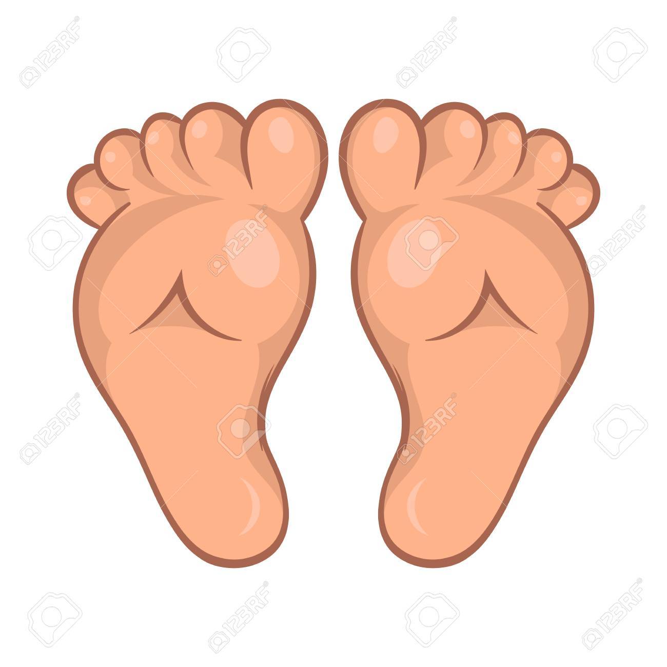 Icono De Las Piernas Del Bebe En Estilo De Dibujos Animados Aislado En El Fondo Blanco Simbolo De Los Ninos Ilustraciones Vectoriales Clip Art Vectorizado Libre De Derechos Image 5046