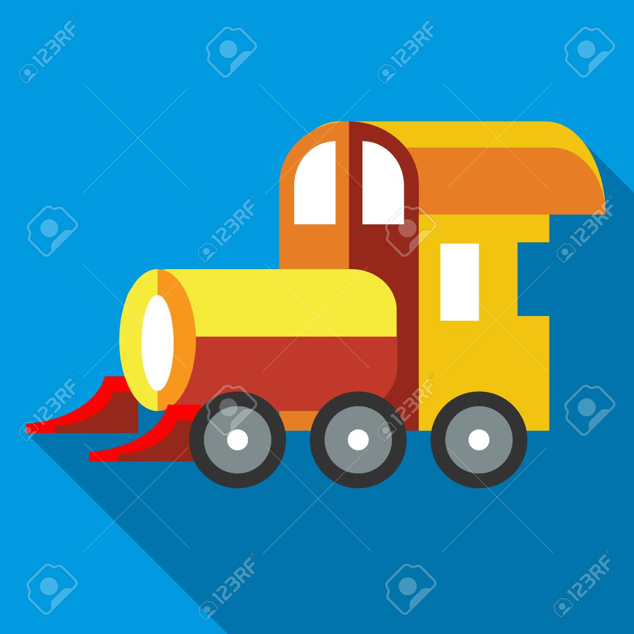 yellow toy train