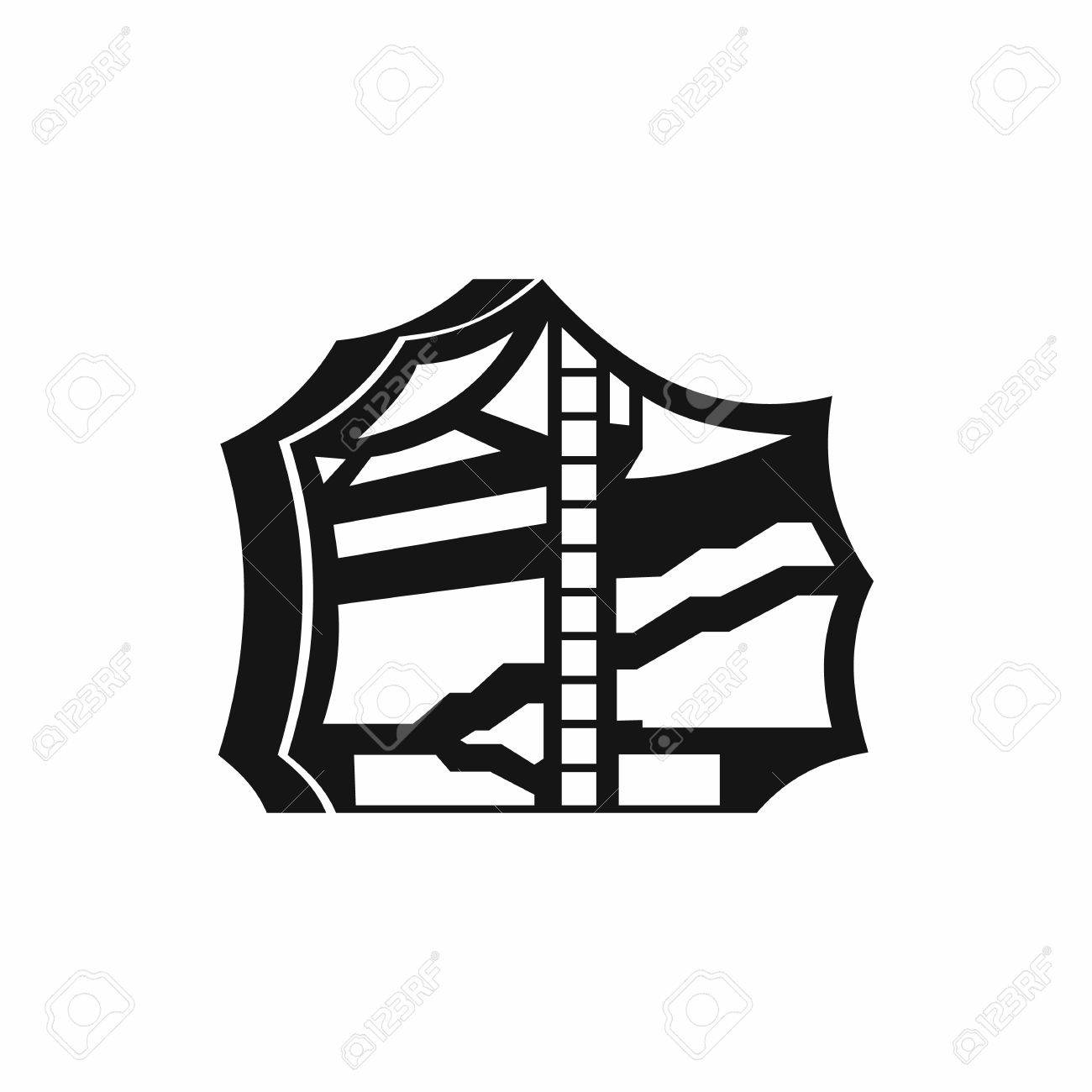 キムチは 白い背景に分離されたシンプルなスタイルに伝統的な韓国料理のアイコン のイラスト素材 ベクタ Image