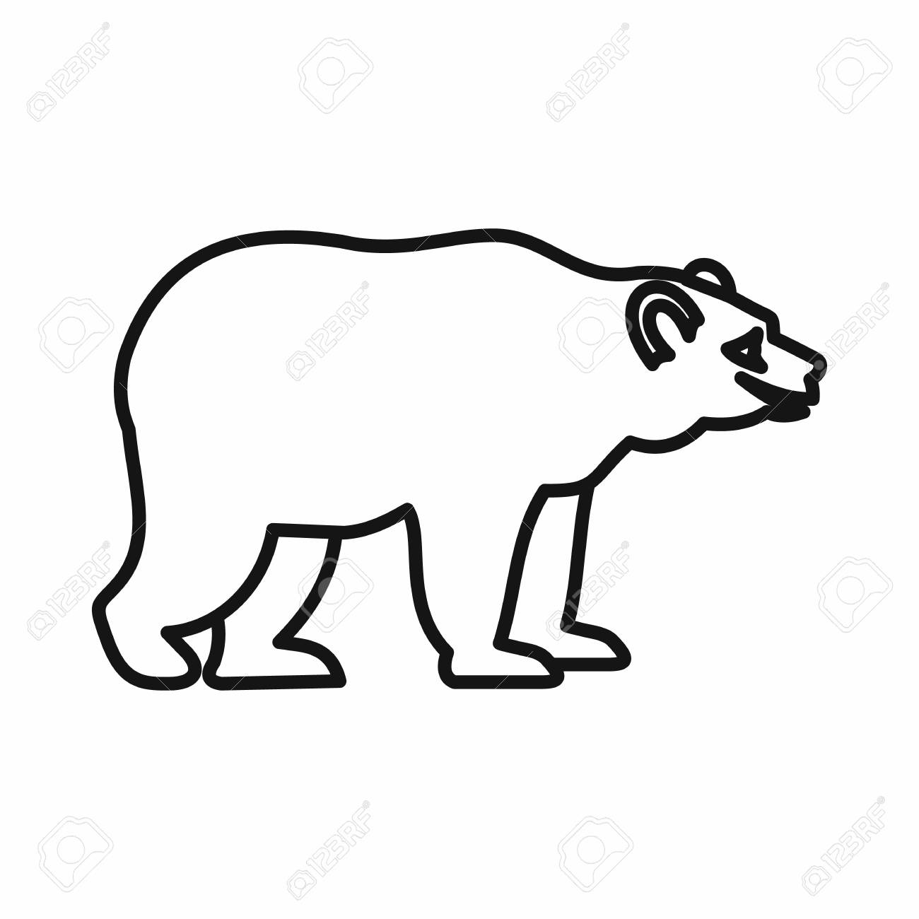 Bar Symbol Im Umriss Stil Auf Einem Weissen Hintergrund Lizenzfrei Nutzbare Vektorgrafiken Clip Arts Illustrationen Image 61753772