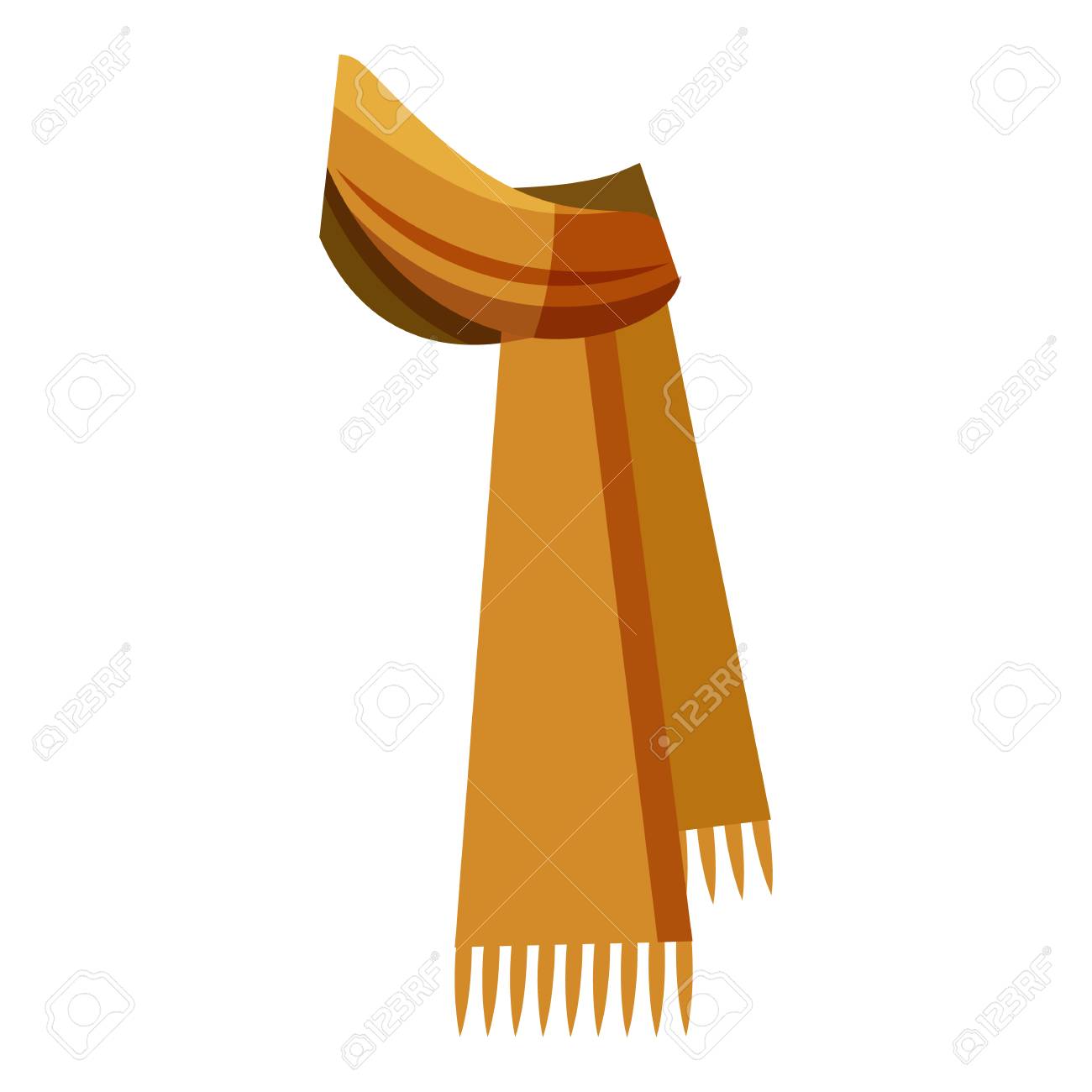 bufanda dibujo animado