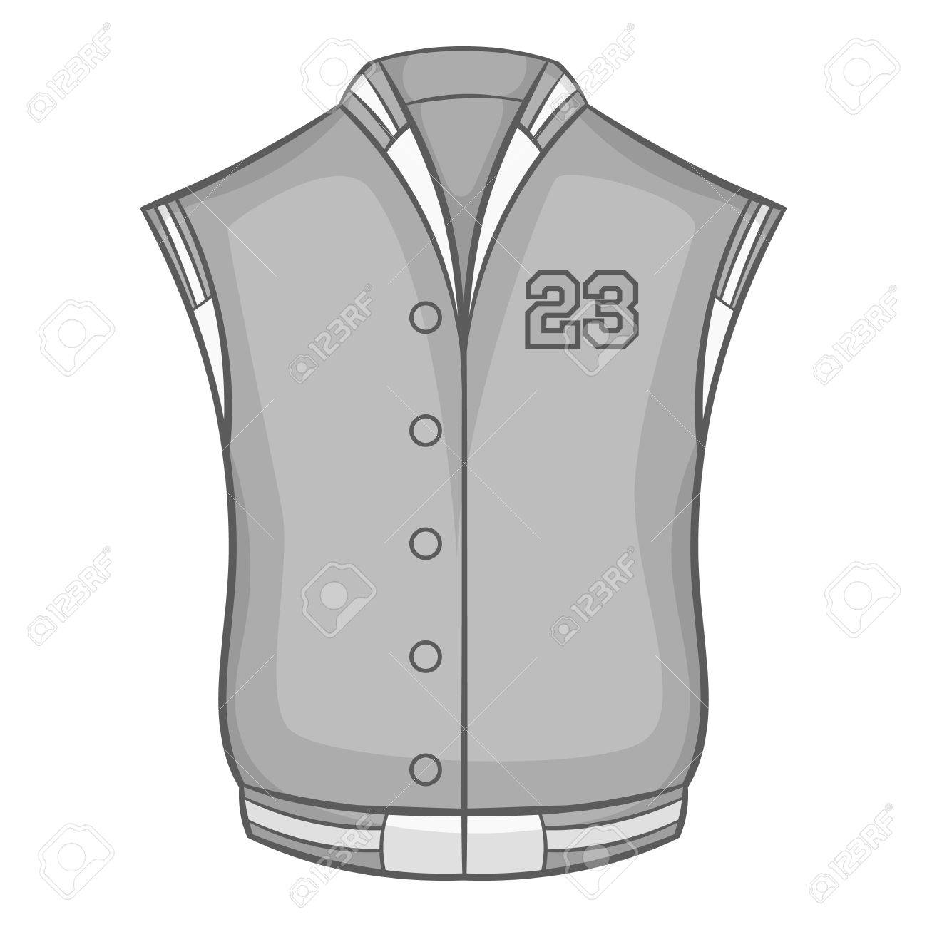 Sports vest icon in black monochrome style isolated on white background. Clothing symbol vector illustration - 62979111 Sports vest icon in black monochrome style isolated on white background. Clothing symbol vector illustration - 62979111