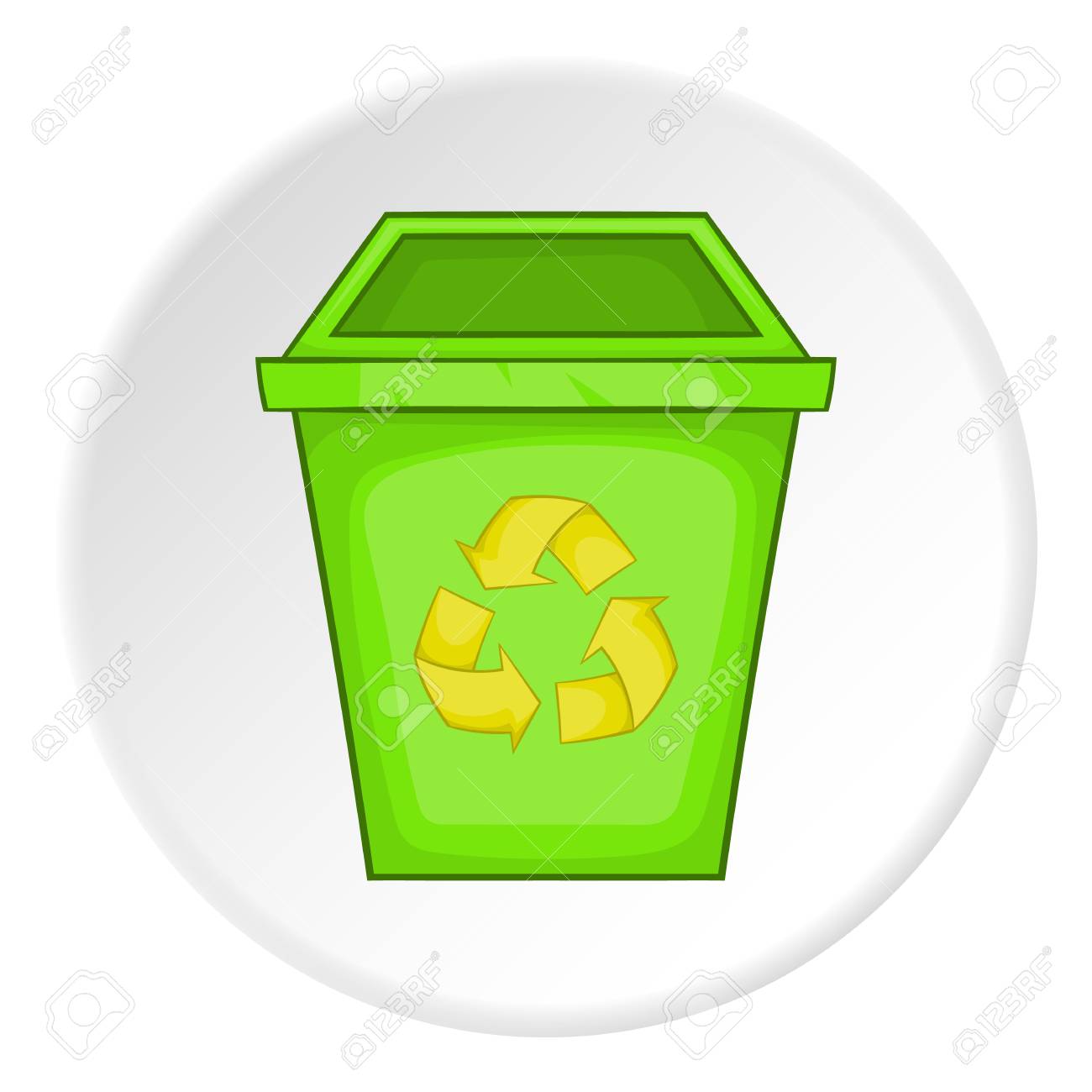 dibujo botes de basura