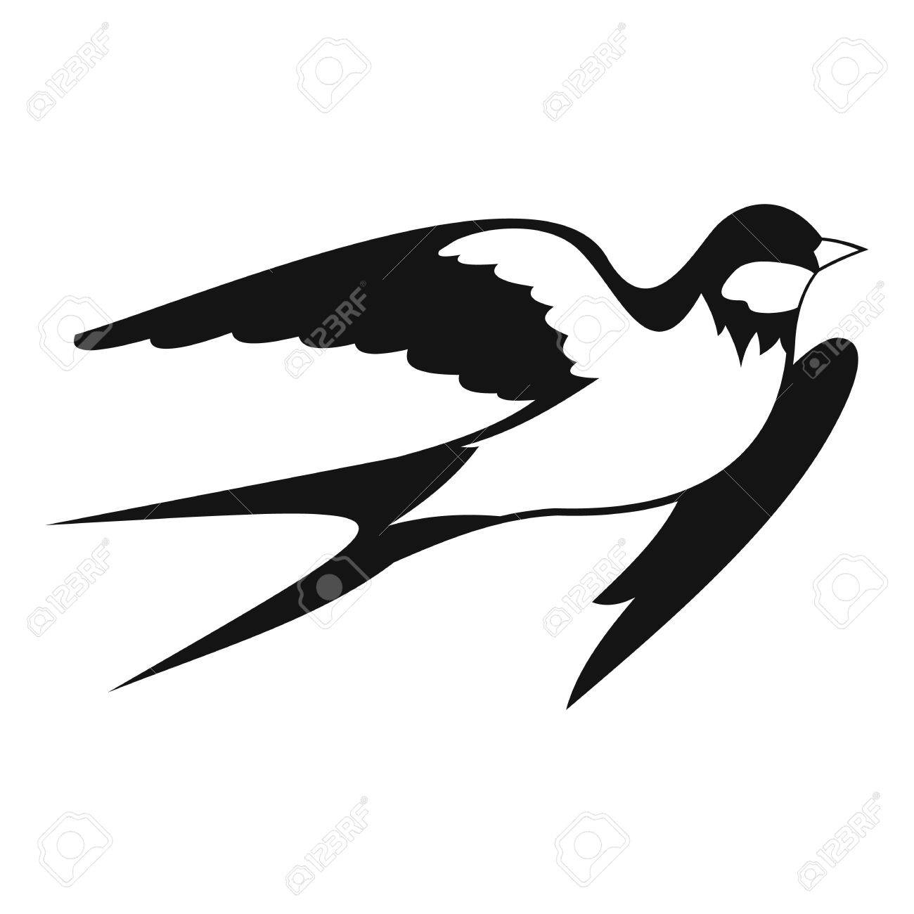 Barn Swallow Icon. Simple Illustration Of Barn Swallow Vector Icon For Web  Royalty Free SVG, Cliparts, Vectors, and Stock Illustration. Image 64654424., image size:1300x1300