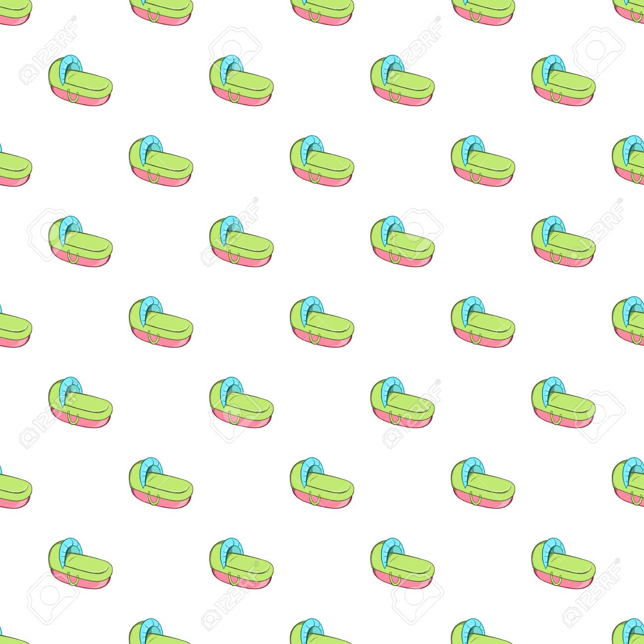 Berceau Pour Motif Bebe Bande Dessinee Illustration Du Berceau Pour Bebe Modele Vectoriel Pour Le Web Clip Art Libres De Droits Vecteurs Et Illustration Image