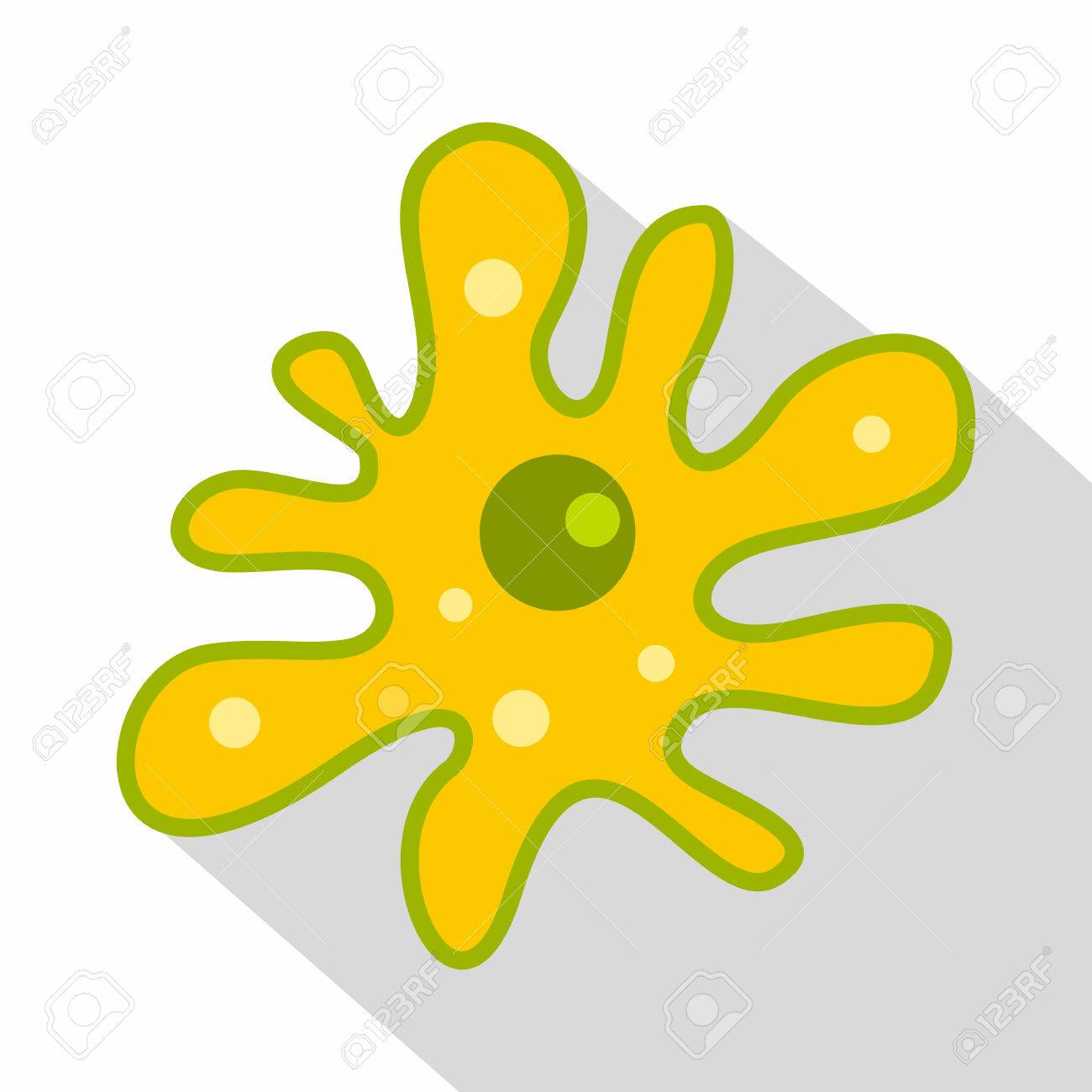 Amoeba Icon Flat Illustration Of Amoeba Vector Icon For Web Royalty Free Cliparts Vectors And Stock Illustration Image