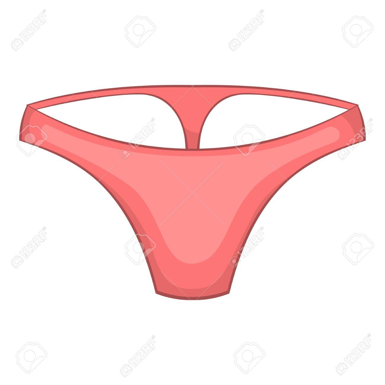 Vector Ropa Interior Femenina Dibujos Animados Dibujo Vectorial