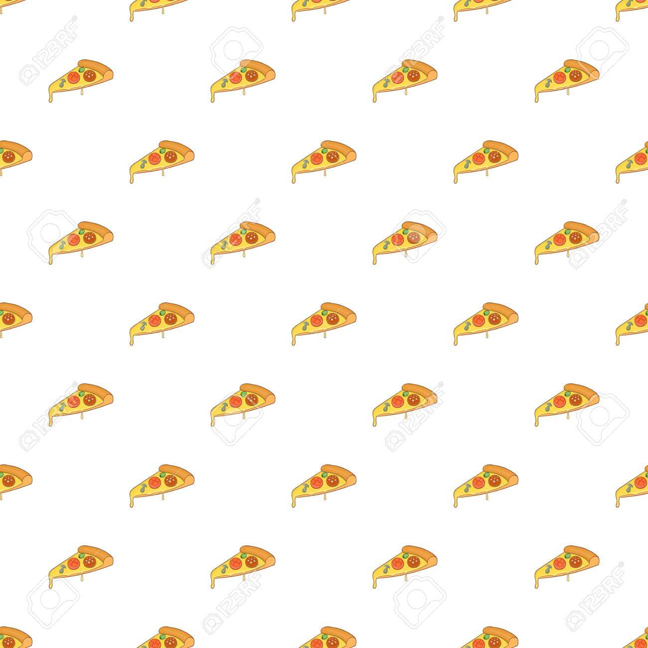 slice of pizza pattern cartoon illustration of slice of pizza pizza pattern