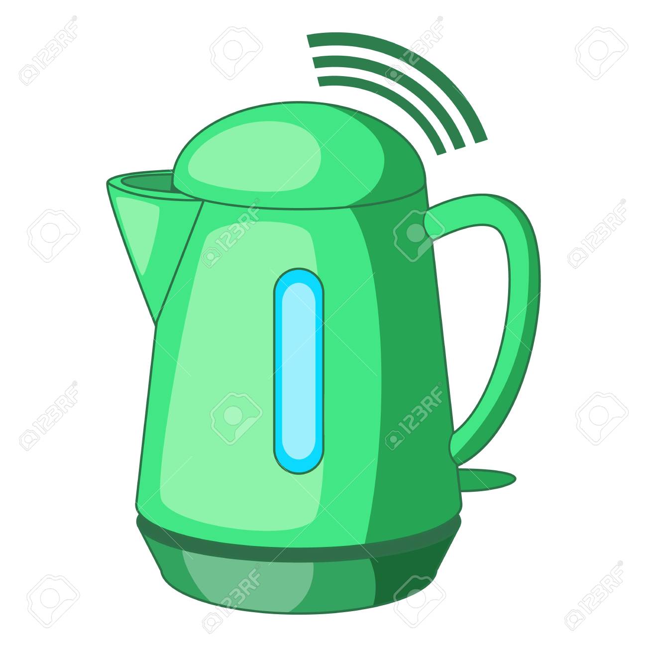 Hervidor de agua hirviendo, el icono de estilo de dibujos 072109 HERVIDOR FAGOR TK 100TK 200 1L.