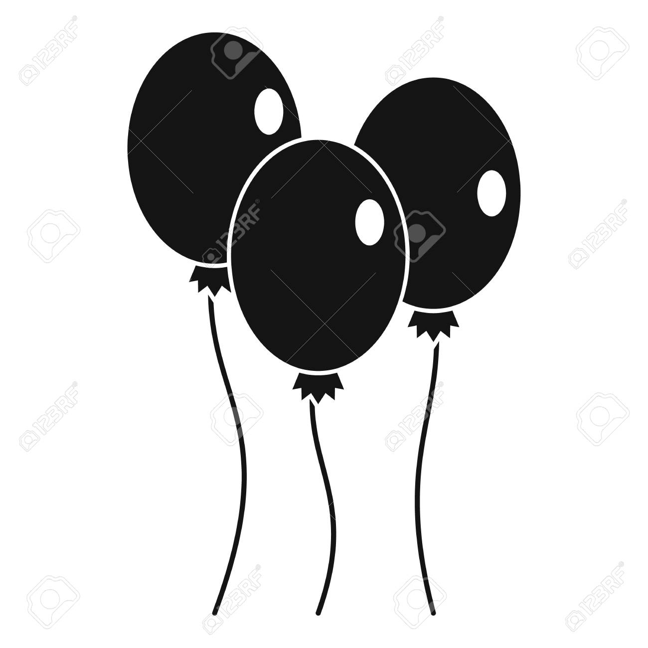 吹き出しアイコン シンプルなスタイルのイラスト素材 ベクタ Image