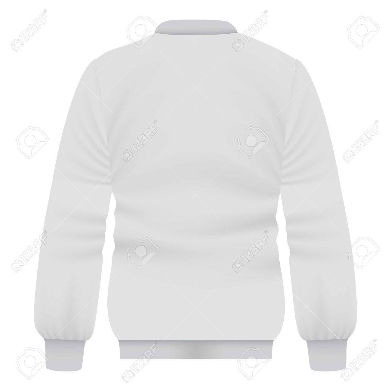 Download Back Of White Baseball Jacket Mockup Royalty Free Cliparts Vectors And Stock Illustration Image 76684532