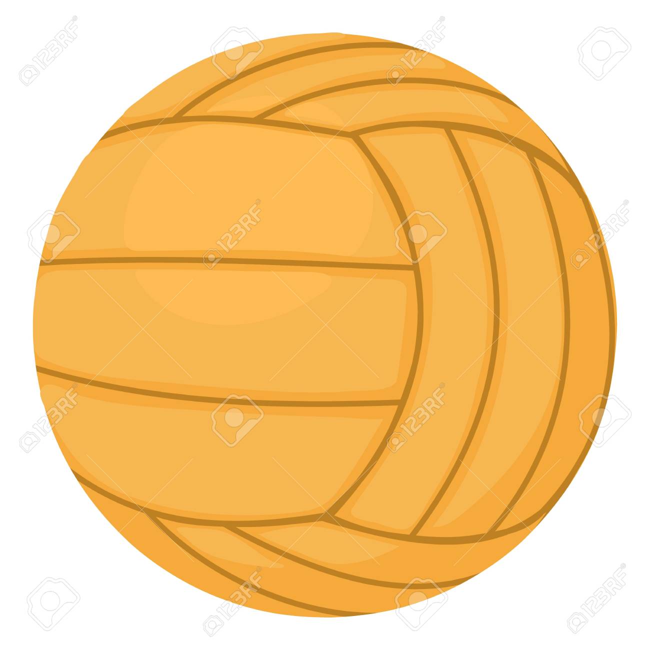 Volleyball Ball Icon, Cartoon Style Illustration. Royalty Free SVG, Cliparts,  Vectors, and Stock Illustration. Image 82180837., image size:1300x1300