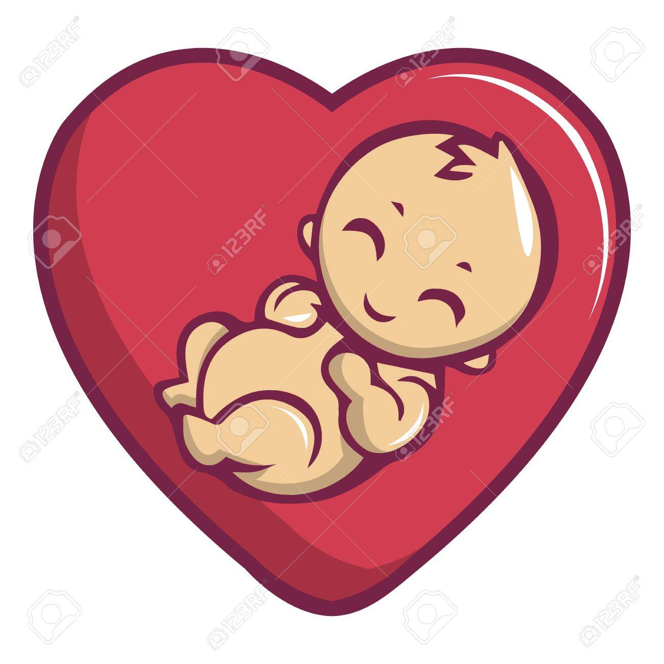 Baby love icon. Cartoon illustration of baby love vector icon for web design - 83066733 Baby love icon. Cartoon illustration of baby love vector icon for web design - 83066733