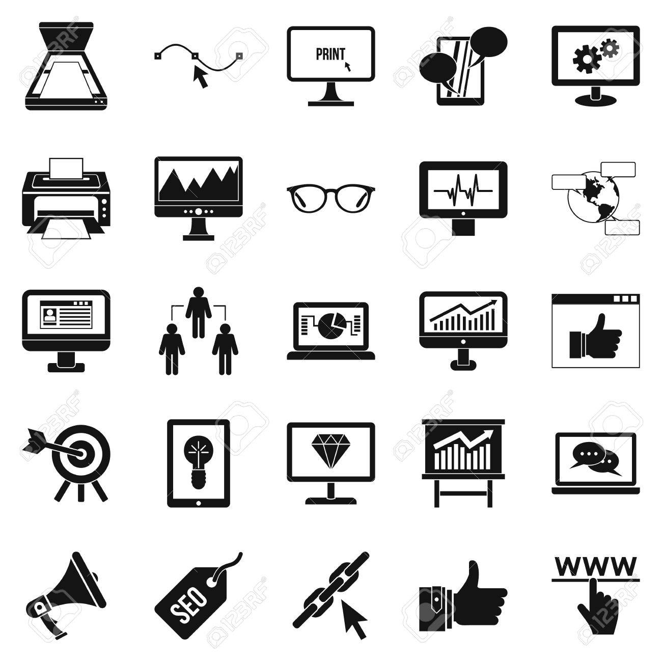 ハード ドライブのアイコンを回復するに設定します 単純な Web は 白い背景で隔離のためのハード ドライブのベクトルのアイコンを回復する 25 のセット のイラスト素材 ベクタ Image