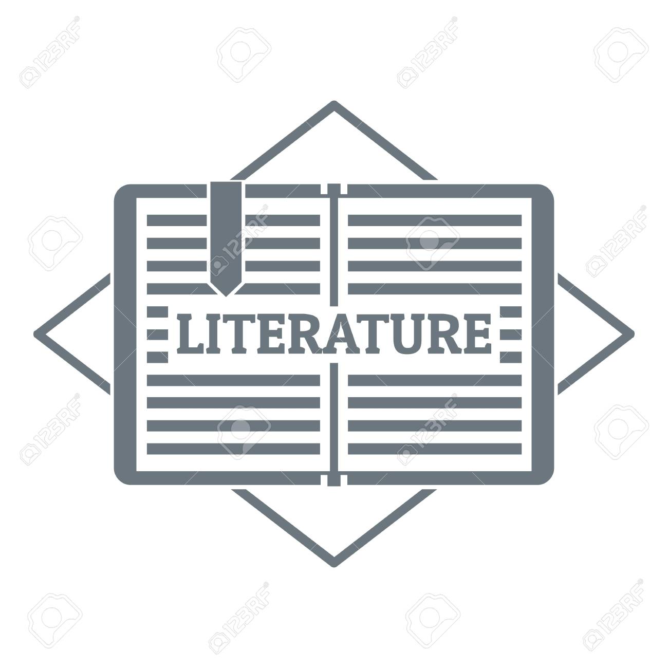 文学のロゴ Web の文学ベクトルのロゴのシンプルなイラスト のイラスト素材 ベクタ Image 文学のロゴ Web の文学ベクトルのロゴのシンプルなイラスト のイラスト素材 ベクタ Image