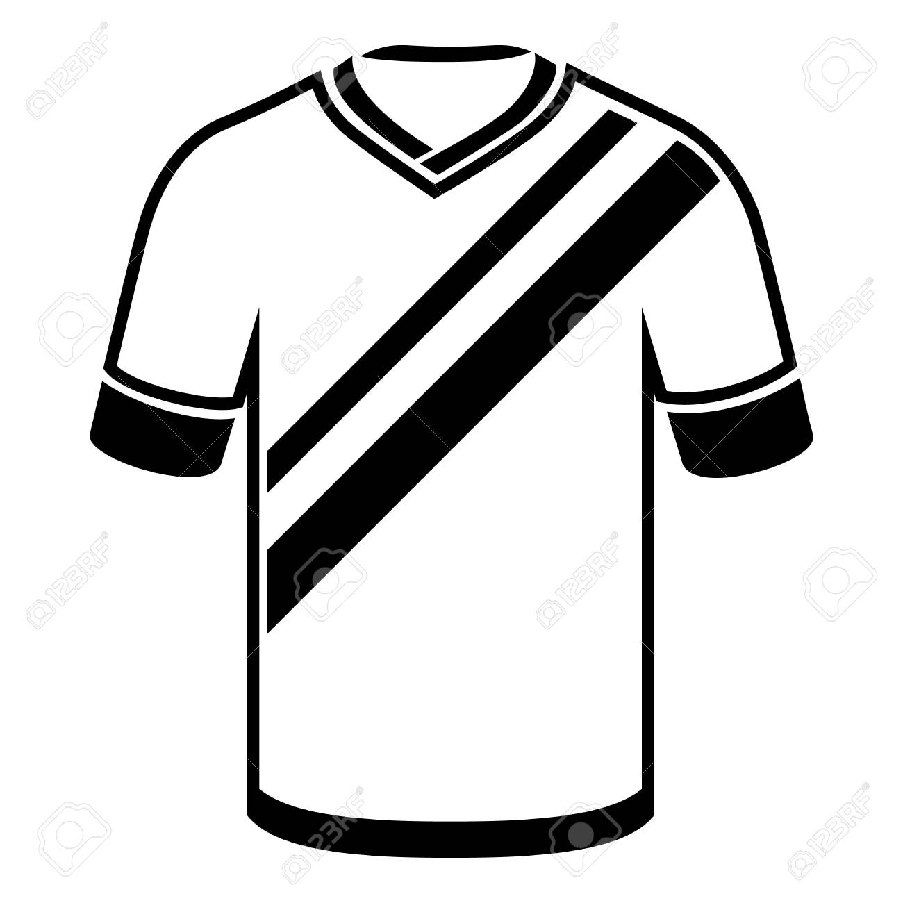 Vector Camisa Blanca Con Dibujos Camiseta SVG Camiseta Vector Camiseta