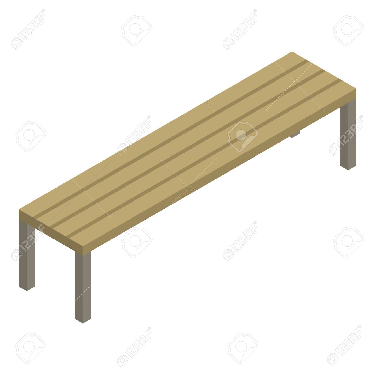 Dressing Room Bench Icon Isometric Of Dressing Room Bench Vector Royalty Free Cliparts Vectors And Stock Illustration Image 124104751