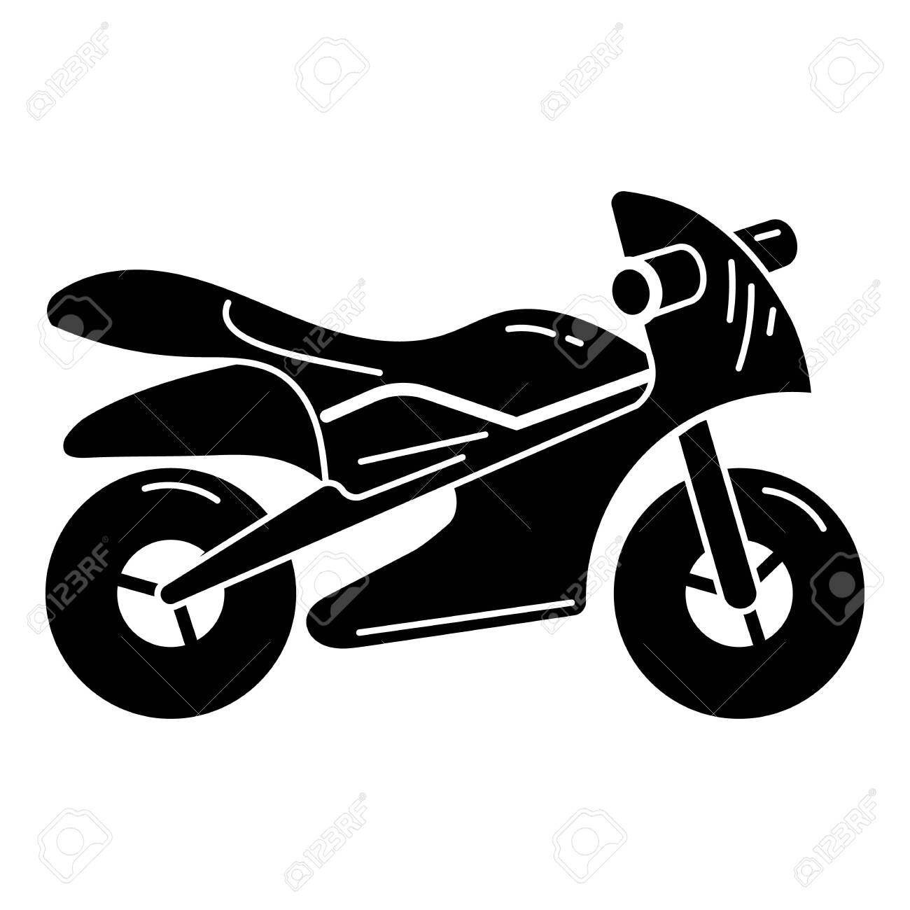 Small Motorbike Icon. Simple Illustration Of Small Motorbike Vector Icon  For Web Design Isolated On White Background Royalty Free SVG, Cliparts,  Vectors, and Stock Illustration. Image 126179316., image size:1300x1300