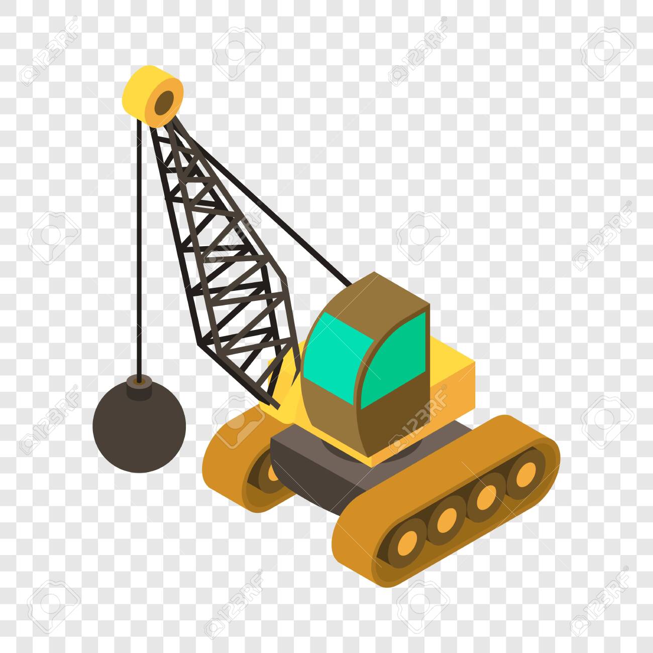 wrecking ball crane toy