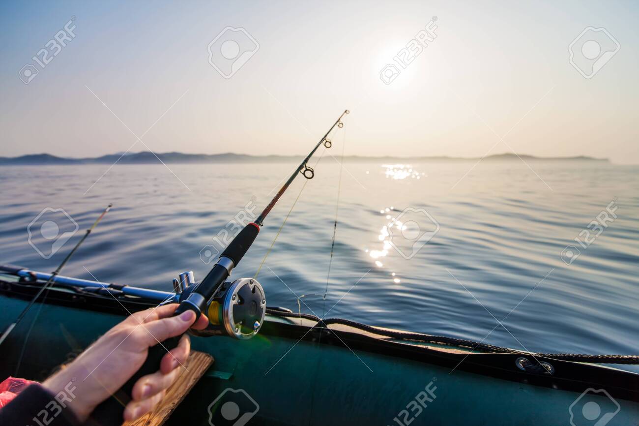 hand fishing rod