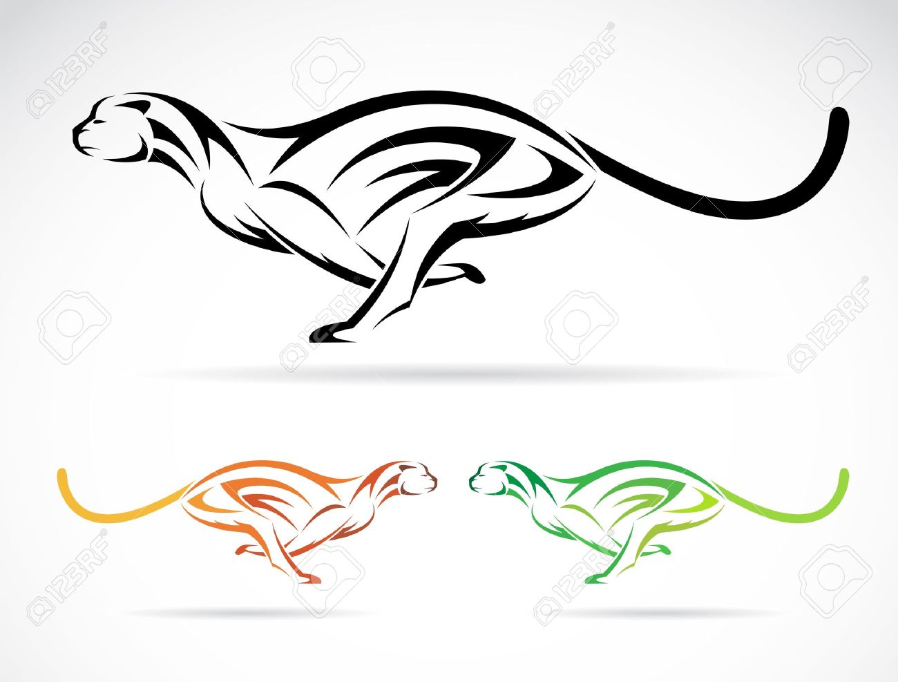 白い背景の上の犬トラ チーター のベクトル画像 のイラスト素材 ベクタ Image 白い背景の上の犬トラ チーター のベクトル画像 のイラスト素材 ベクタ Image