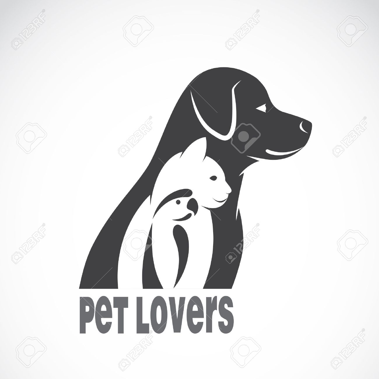 Cat And Dog Pet Symbols High-Res Vector Graphic - Getty Images
