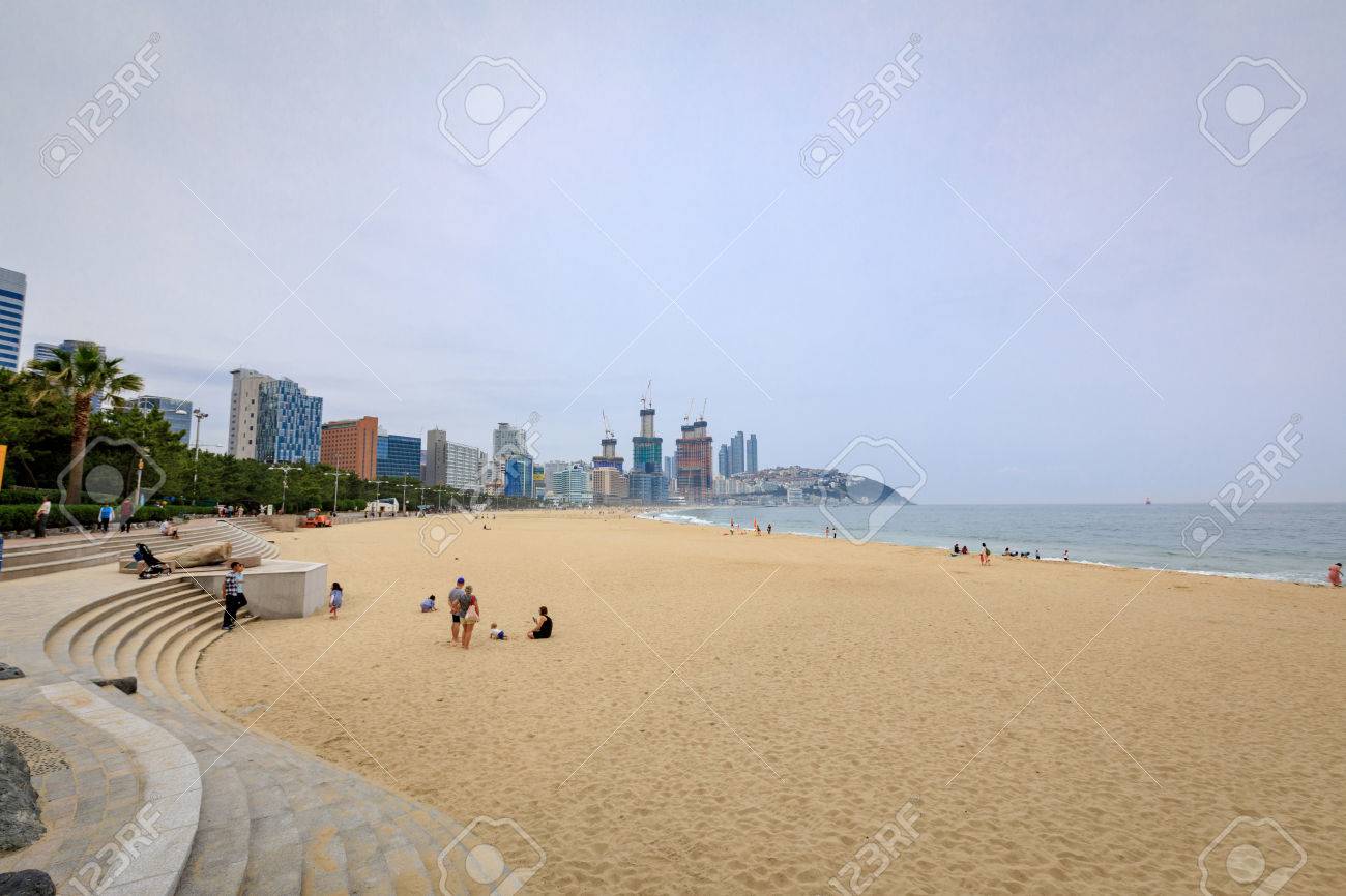 Jun 21 2017 Haeundae Beach In Busan South Korea