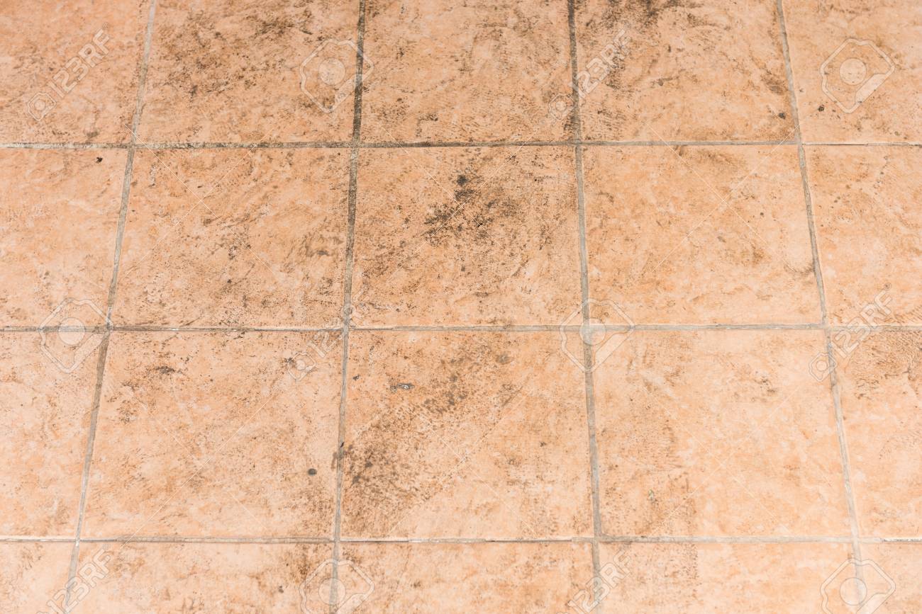 かびの生えたタイル張りの床 の写真素材 画像素材 Image
